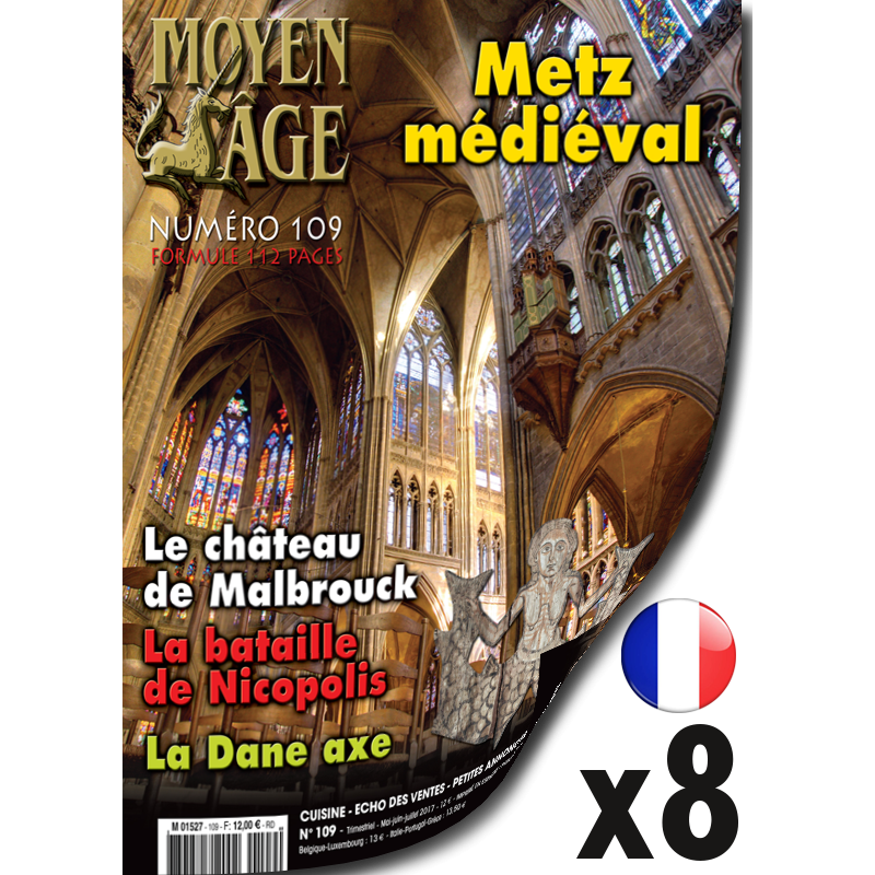 Abonnement Moyen Age - 2 an - France