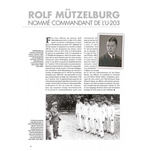 L&#039;U-203 de Rudolf Mützelburg