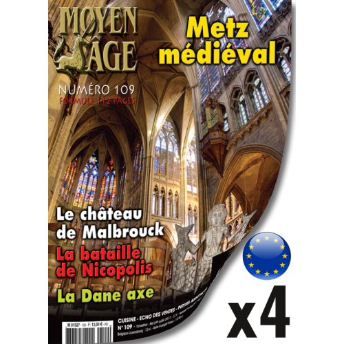 Abonnement Moyen Age - 1 an - Europe+Suisse