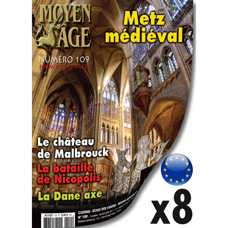 2 year-Subscription Moyen-age EEC+Switzerland
